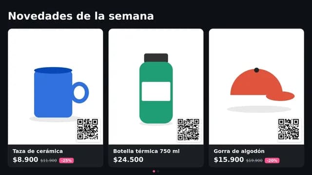 Vidriera en una pantalla